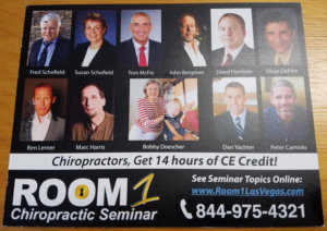 room 1 chiropractic seminar 2019