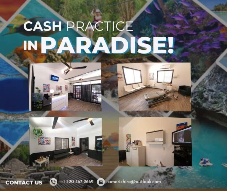 (A GET OUT Of AMERICA) Turnkey Caribbean Chiropractic Office for Sale in Belize. Price Reduced 50%