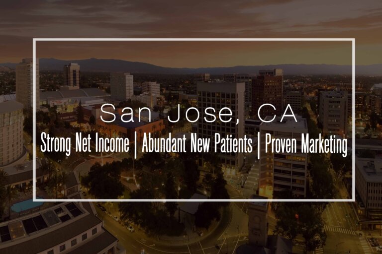 Clinic for Sale in San Jose, CA – Strong Net Income