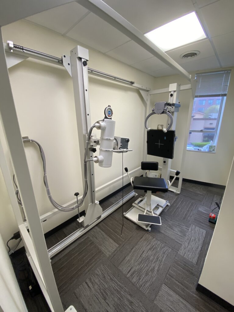 Double L Frame Upper Cervical X-ray