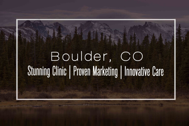 Clinic in Boulder, CO – for Sale with Financing Options