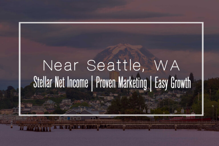 Turnkey Clinic w/ Proven Marketing for Sale Near Seattle, WA