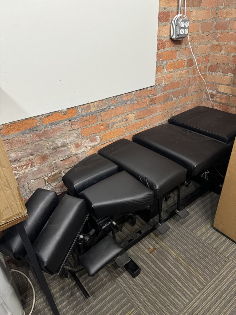 Biophysics Omni Style MT Bio-100 Chiropractic table