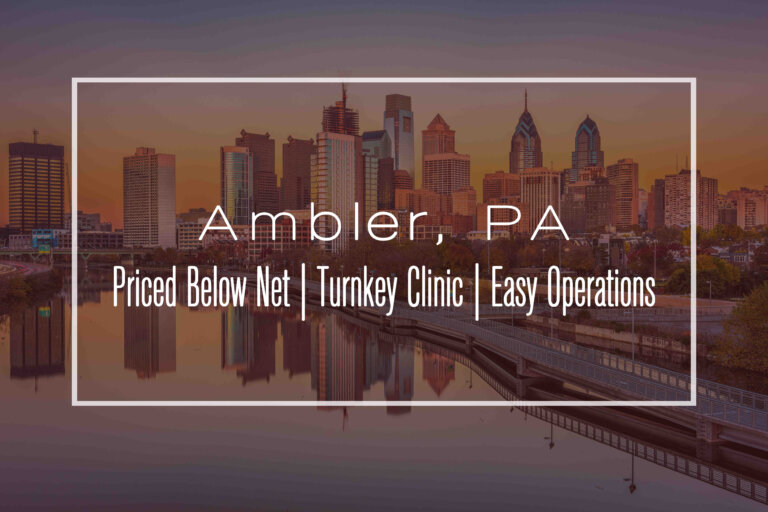 For Sale: Ambler, PA Turnkey Clinic – Owner Funding