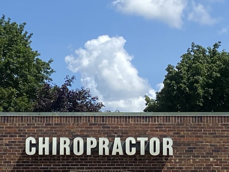 Chiropractor Sign