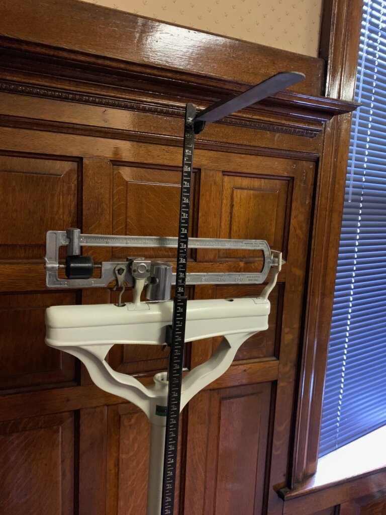 Vintage Physician’s Scale – Height & Weight