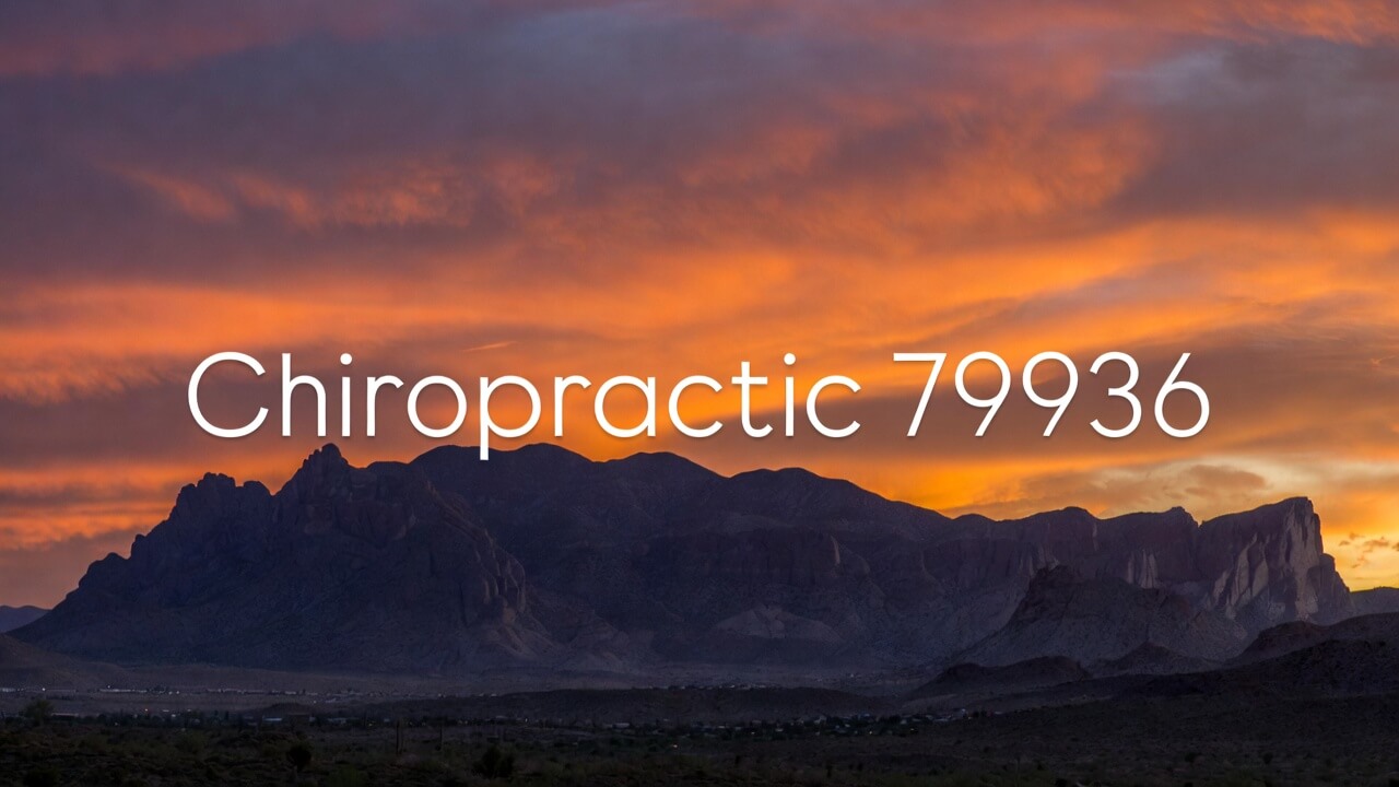Chiropractic 79936