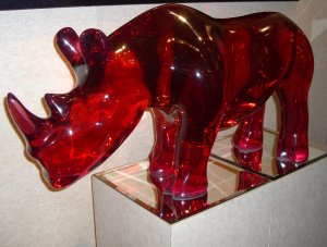 3 Foot Long Red Rhino