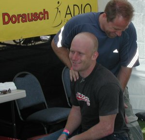 chiropractor Michael Dorausch with BMX