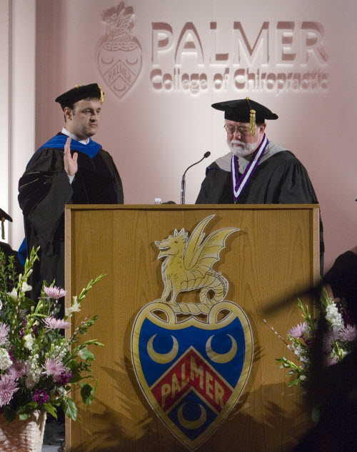 Palmer Chiropractic College Inaugurates New Chancellor