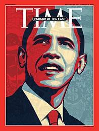 President elect Barack Obama has been named the 2008 Person of the Year