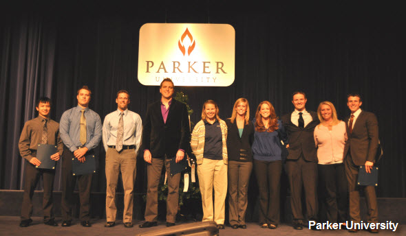 Parker Chiropractic Who's Who Recipients