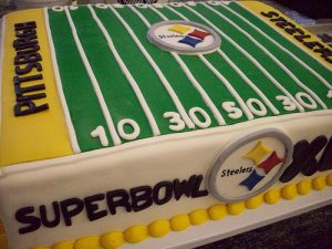 Pittsburgh Steelers Superbowl Cake