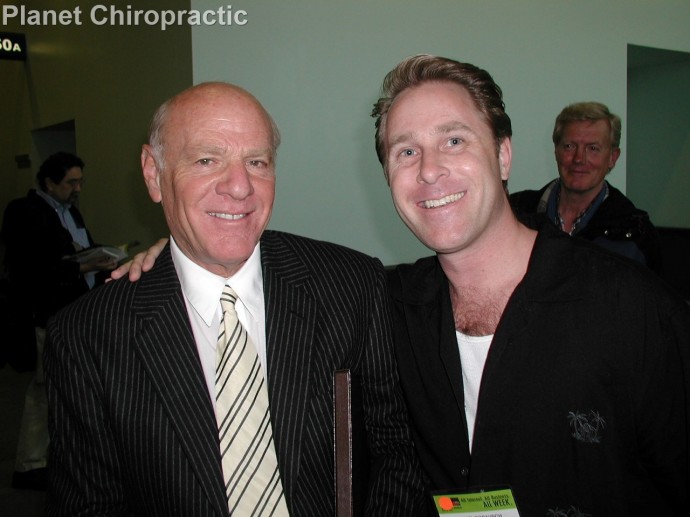 Barry Diller and chiropractor Michael Dorausch