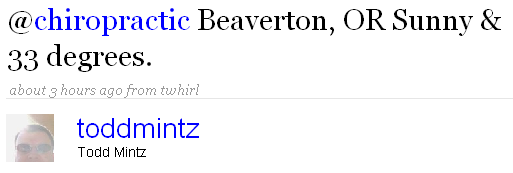 chiropractic beaverton