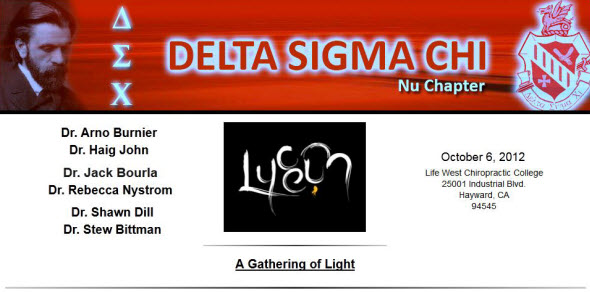 Delta Sigma Chi Lyceum 2012