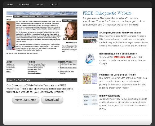 free-chiropractor-2-website