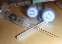 big vaccination needles